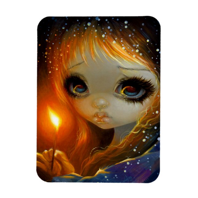 "The Little Match Girl" Flex Magnet (Vertical)