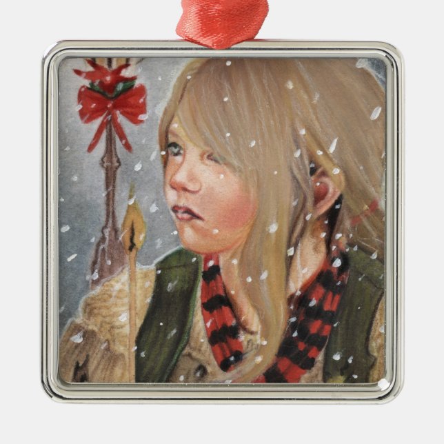 The little match girl Ornament (Front)