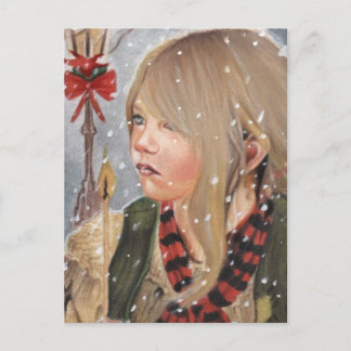 The Little Match girl Postcard