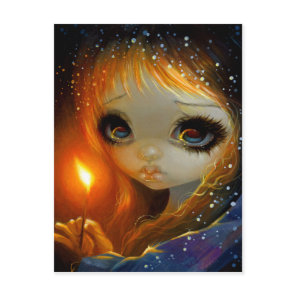 "The Little Match Girl" Postcard