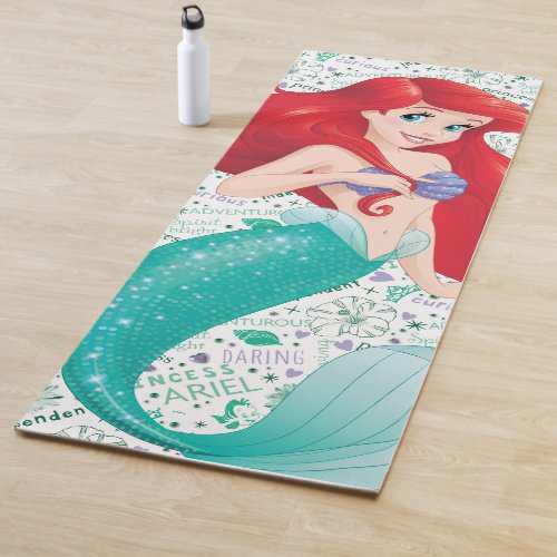 The Little Mermaid  Adventurous Ariel Yoga Mat