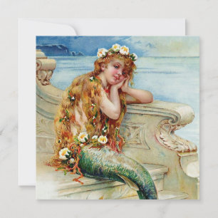 “The Little Mermaid” by E S Hardy Invitation