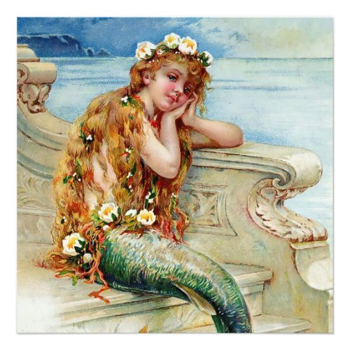 The Little Mermaid by E S Hardy Photo Print