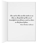 The Little Mermaid Card (Inside (Right))