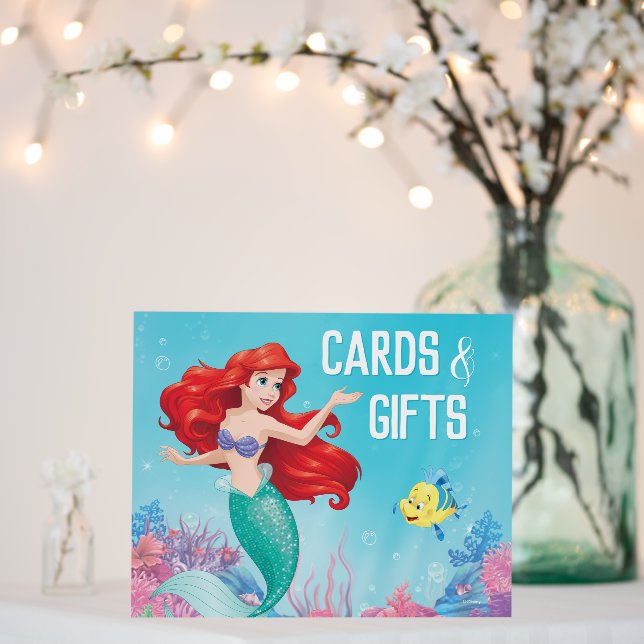 The Little Mermaid | Cards & Gifts Baby Shower Foam Board (In Situ (Wedding))