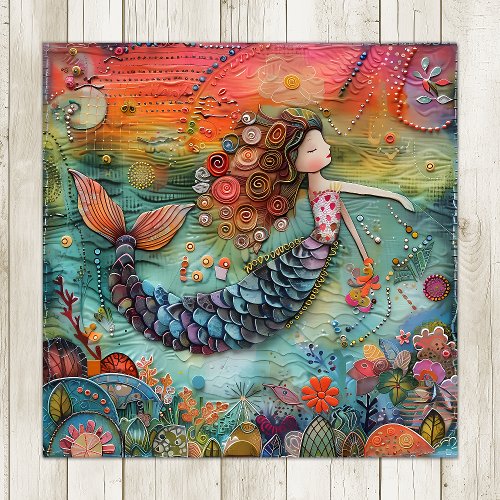 THE LITTLE MERMAID COLORFUL  POSTER