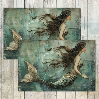 THE LITTLE MERMAID DECOUPAGE TISSUE PAPER