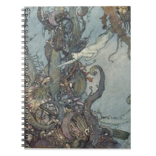 The Little Mermaid Fine Art Notebook
