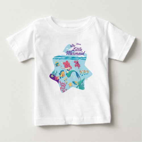 The Little Mermaid  Friends Baby T_Shirt