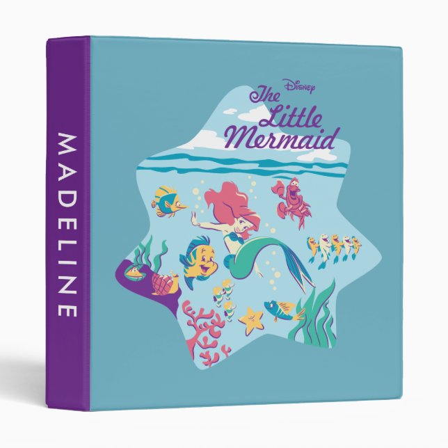 The Little Mermaid & Friends Binder (Front/Spine)