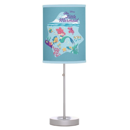 The Little Mermaid  Friends Table Lamp