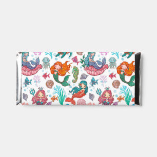 The Little Mermaid Hershey Bar Favors