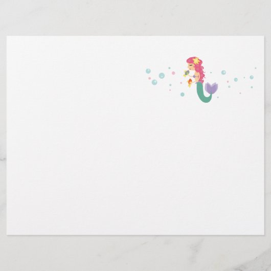 The Little Mermaid Letterhead (Front)