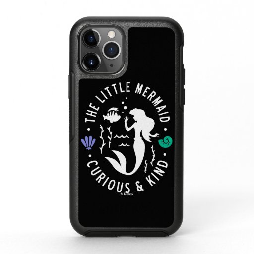 The Little Mermaid Outline "Curious & Kind" OtterBox Symmetry iPhone 11 Pro Case