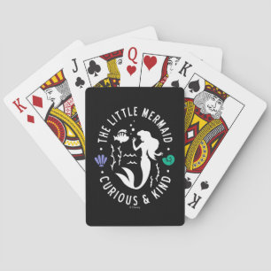 The Little Mermaid Outline Playing Cards