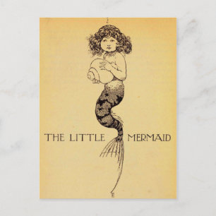 The Little Mermaid Postcard
