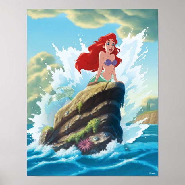 The Little Mermaid Princess Ariel Poster (Front)