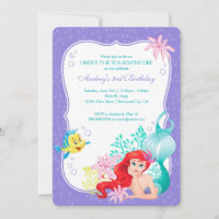 The Little Mermaid | Under the Sea Birthday Invitation