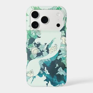 The Little Mermaid Watercolor Silhouette iPhone 17 Pro Case