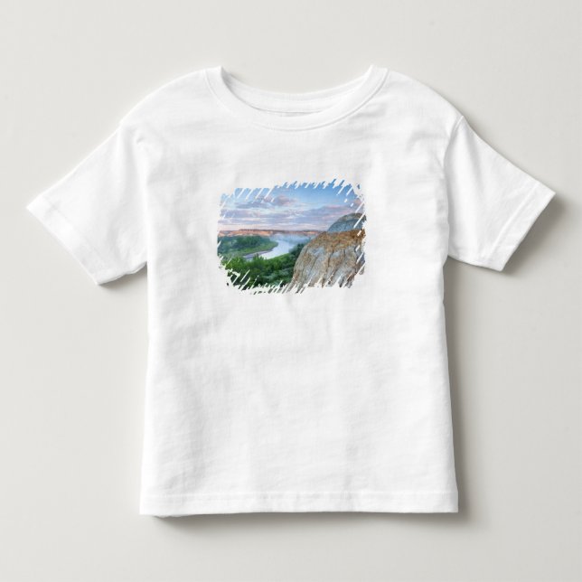The Little Missouri River at the Little Toddler T-shirt (Front)