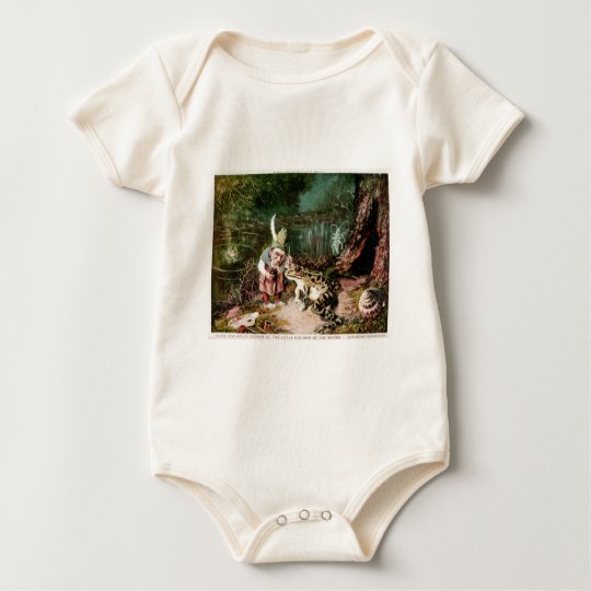 The Little Old Man of the Woods Mural Vintage Baby Bodysuit