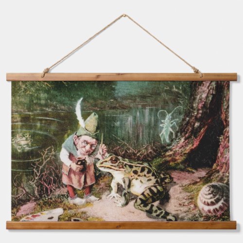 The Little Old Man of the Woods Mural Vintage Hanging Tapestry