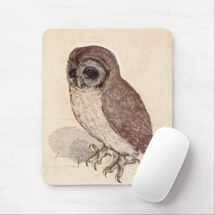 The Little Owl   Albrecht Dürer Mouse Pad