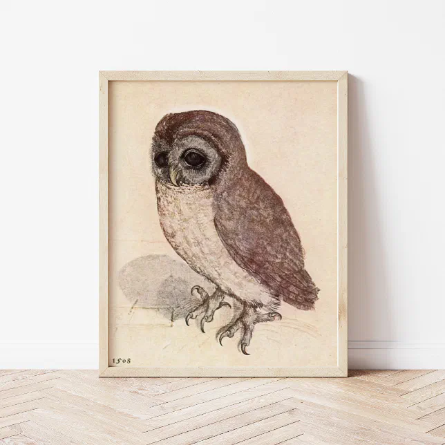 The Little Owl | Albrecht Dürer Poster | Zazzle