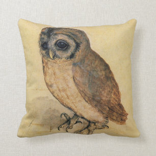The Little Owl Albrecht Dürer Throw Pillow