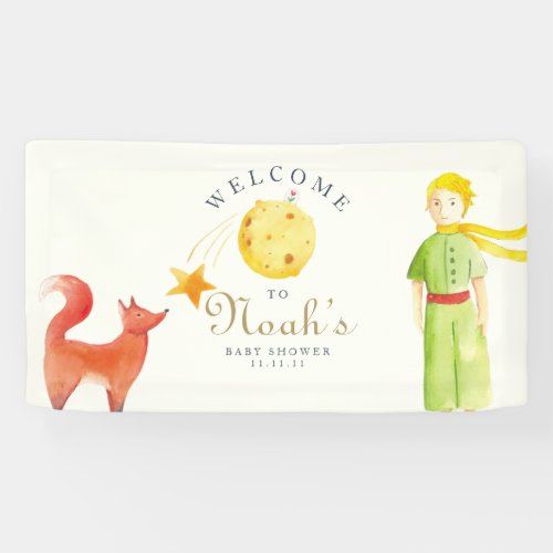 The Little Petit Prince Themed Banner