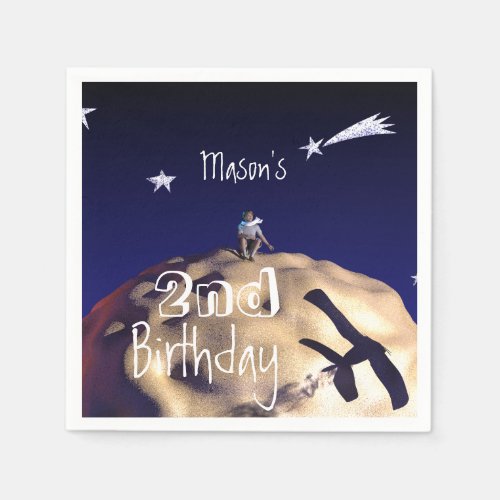 THE LITTLE PRINCE 2nd Birthday Paper napkins