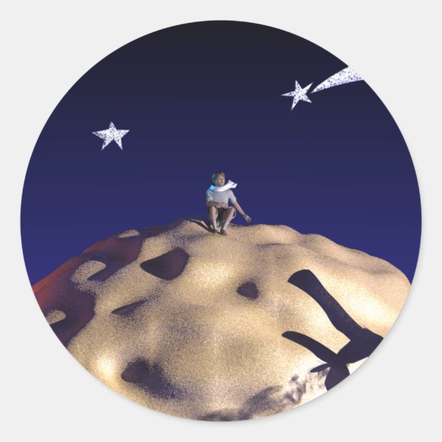 THE LITTLE PRINCE after "Le Petit Prince" Stickers (Front)
