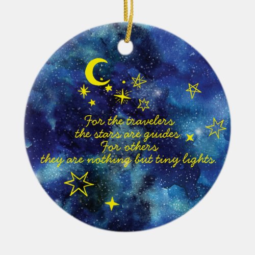 THE LITTLE PRINCE and Stars Ornament