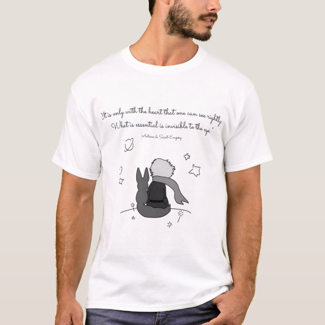 The Little Prince (Black And T-Shirt (Front)