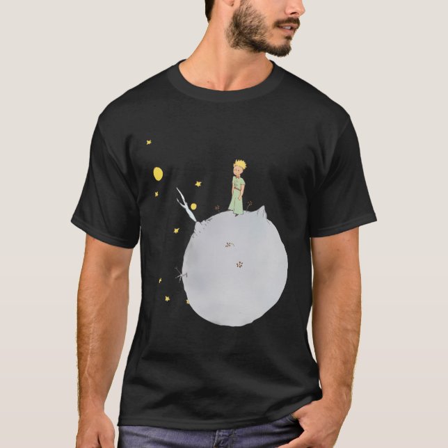 The Little Prince Fairy Tales Children'S Book Cove T-Shirt (Front)