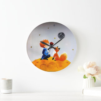 The little prince large clock
