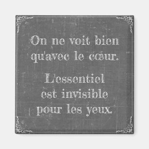 The little prince quote magnet