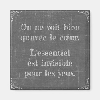 The little prince quote magnet