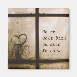 The little prince quote magnet
