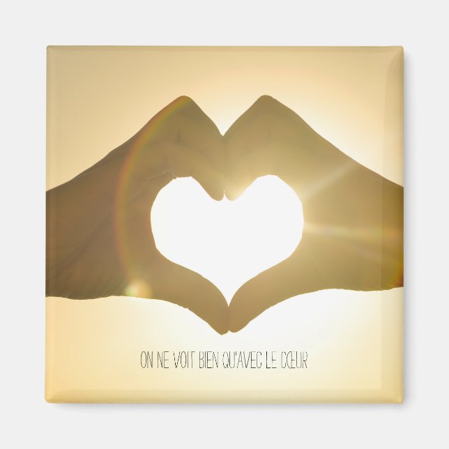 The little prince quote magnet (Front)