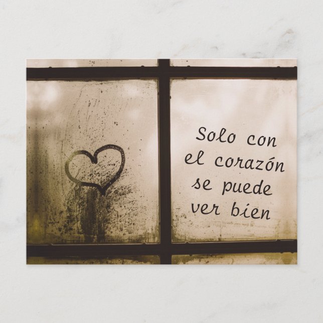 The little prince quote postcard (Front)