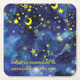 The Little Prince Square Paper Coaster