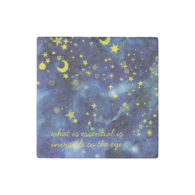 The Little Prince Stone Magnet (Front)