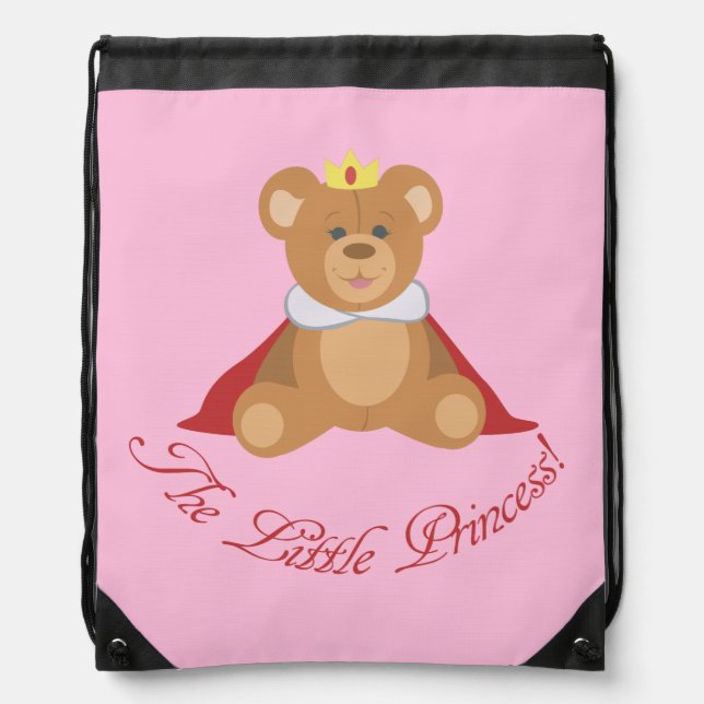 The Little Princess Drawstring Bag (Front)