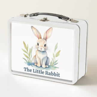 The LIttle Rabbit Metal Lunch Box