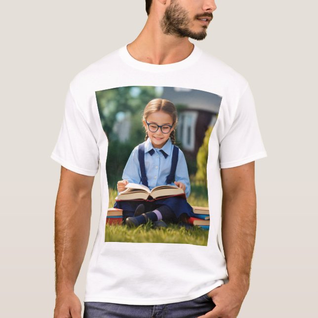 The Little Reader’s Magical World T-Shirt (Front)