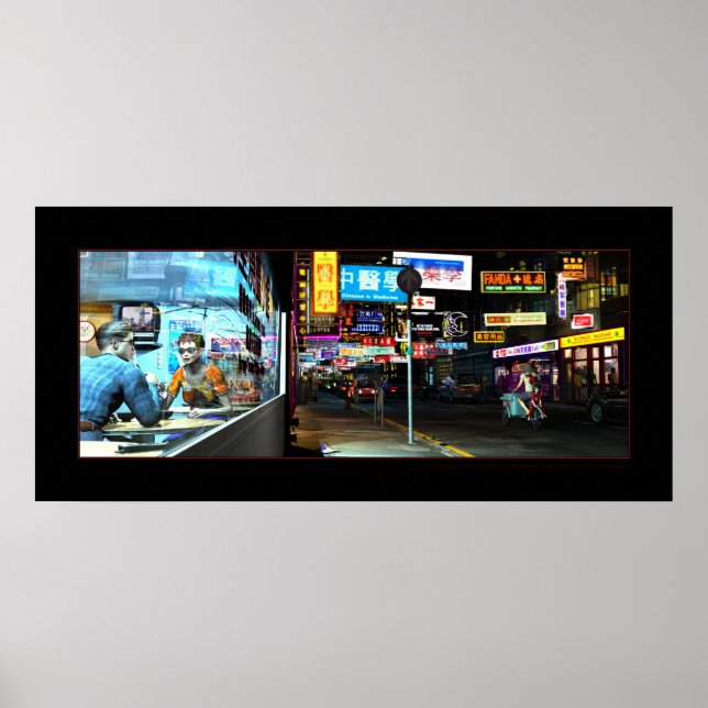 The little red riding dragon poster (Front)