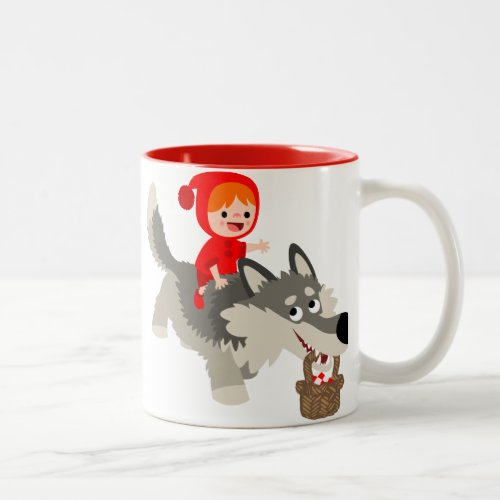 The Little red Riding Hood and The Wolf Mug