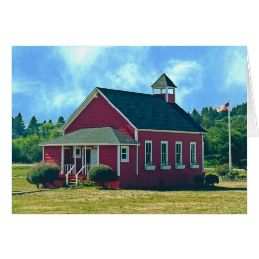 The Little Red Schoolhouse Cards (Front Horizontal)