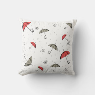 The little red umbrella cushion
